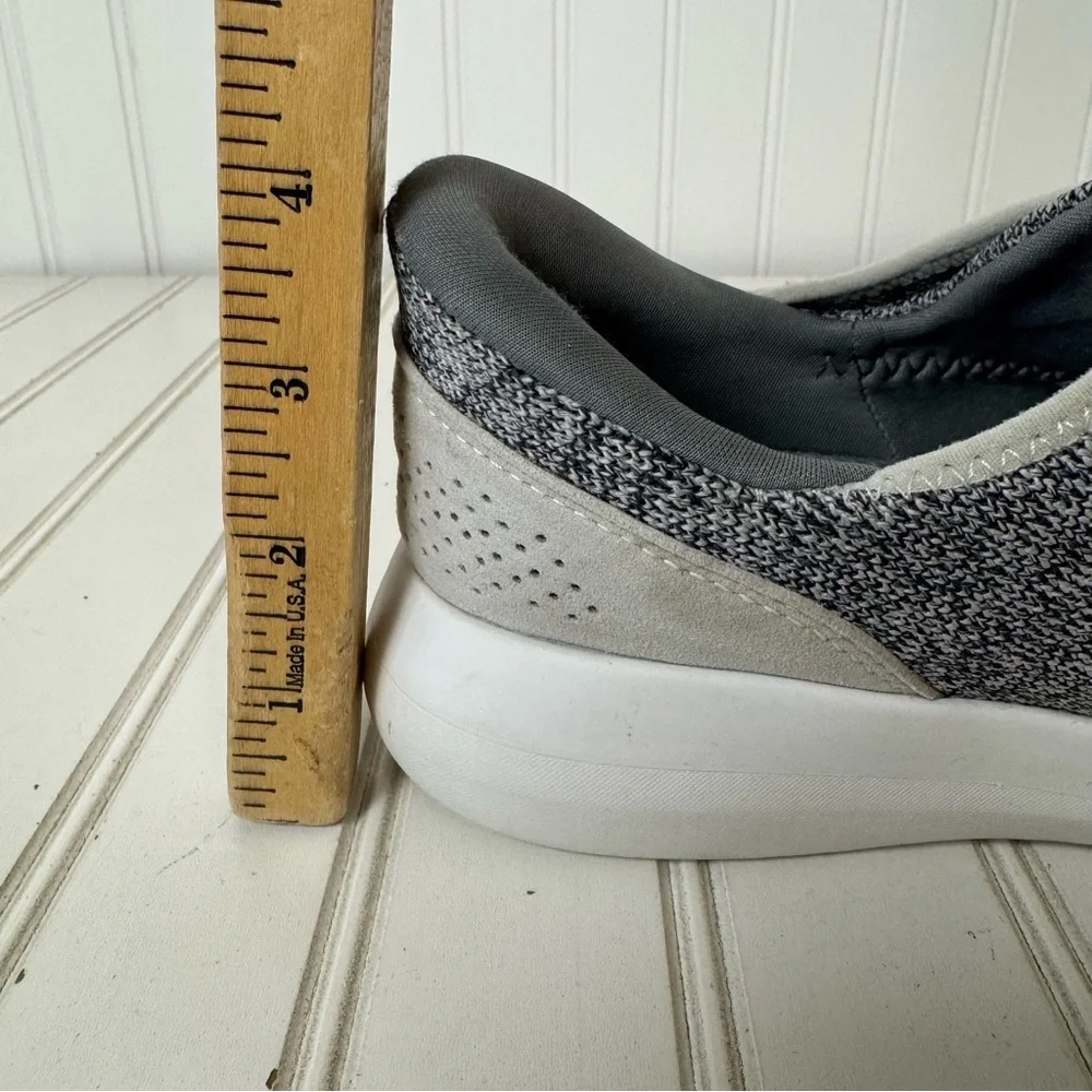 Kizik Sneakers Madrid Eco Knit Women's 8 Gray Casual Comfort Walking Stylish - Picture 8 of 10